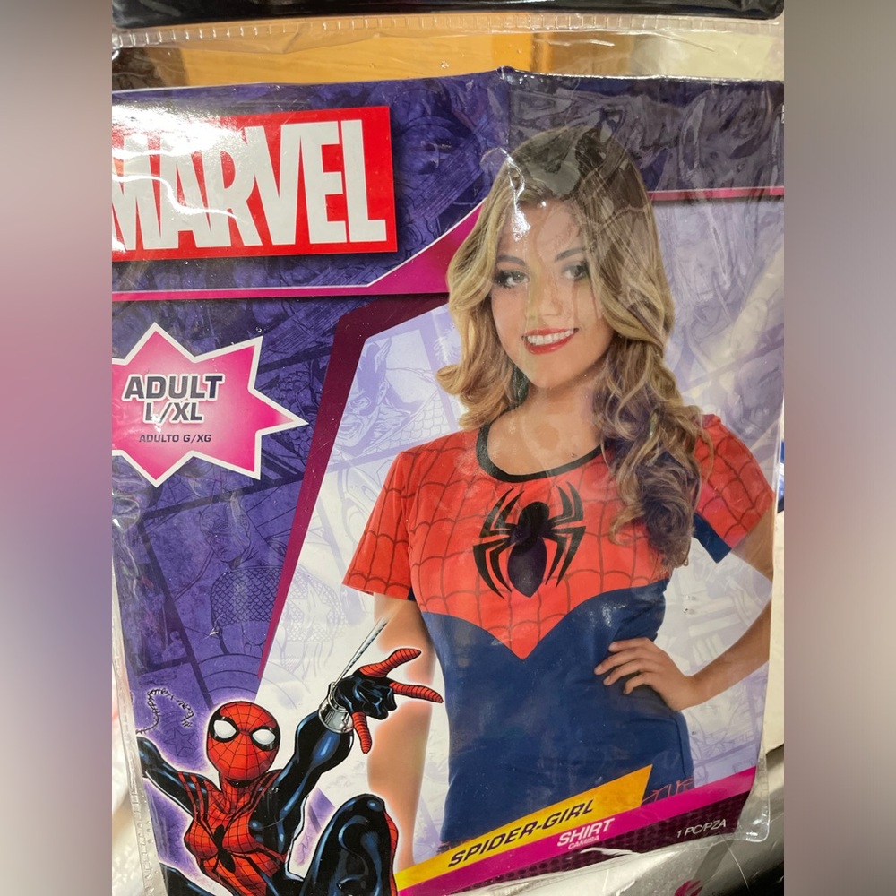 Spider girl shirt and tutu for women.